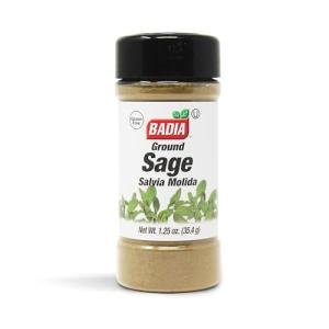 Badia Ground Sage - Aromatic Seasoning Herb