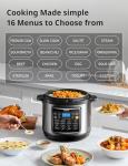 COMFEE’ 16-in-1 Electric Multi Cooker 8 Quarts