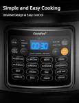 COMFEE’ 16-in-1 Electric Multi Cooker 8 Quarts