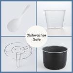 DUMOS 16-in-1 Stainless Steel Multi Cooker 8 QT