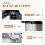 Sweetcrispy 8QT Electric Pressure Cooker, 16-in-1 Multi-Cooker