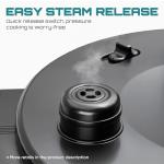 OLIXIS 6 Quart Electric Pressure Cooker, 12-in-1