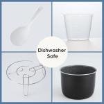 DUMOS 12-in-1 Stainless Steel Electric Pressure Cooker