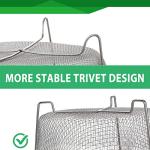 AOZITA Stackable Stainless Steel Steamer Basket