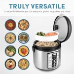 20-Cup Digital Rice Cooker and Food Steamer