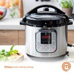 MasterChef 10-in-1 Electric Pressure Cooker 6 Qt