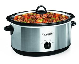 7-Quart Stainless Steel Manual Slow Cooker