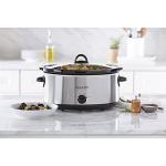 7-Quart Stainless Steel Manual Slow Cooker