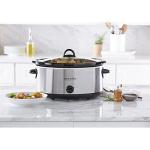 7-Quart Stainless Steel Manual Slow Cooker