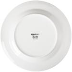 Amazon Basics 6-Piece White Dinner Plate Set