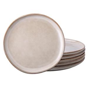 AmorArc Handmade Reactive Glaze Dinner Plates Set