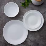 Corelle 8-Piece Winter Frost Dinner Plates Set
