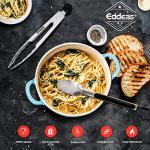 Heat Resistant Stainless Steel Cooking Tongs Set of 3