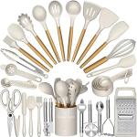 Umite Chef 34PC Silicone Kitchen Utensil Set