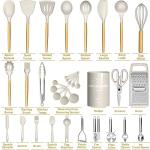 Umite Chef 34PC Silicone Kitchen Utensil Set