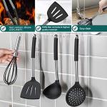 15-Piece Silicone Cooking Utensil Set with Stainless Steel Handles