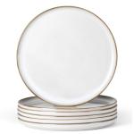 Herogo 10.43 Inch Ceramic Dinner Plates, Set of 6
