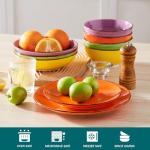 Vancasso Bonita 10.5 Inch Ceramic Dinner Plates Set