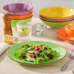 Vancasso Bonita 10.5 Inch Ceramic Dinner Plates Set