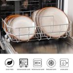 LERATIO 10.5 Inch Handmade Ceramic Dinner Plate Set