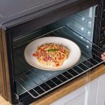 6-Piece Vanilla White Ceramic Dinner Plate Set