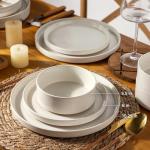 AmorArc 12-Piece Speckled Dinnerware Set for 4