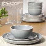 Gibson Home Rockaway 12-Piece Dinnerware Set