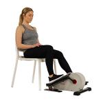 Sunny Health Fully Assembled Magnetic Under Desk Peddler