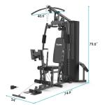 SincMill SCM-1160 Multifunctional Full Body Home Gym