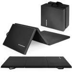 BalanceFrom 2" Thick Folding Exercise Mat - Black