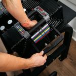 PowerBlock Elite EXP Adjustable Dumbbells, 5-50 lb