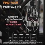 Fingerless Workout Gloves for Weightlifting and Fitness