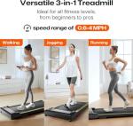 UREVO Portable Under Desk Walking Pad Treadmill