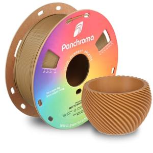 Polymaker Panchroma Matte PLA Filament, Wood Brown