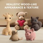 Wood PLA Filament Bundle 1.75mm - 4 Rolls