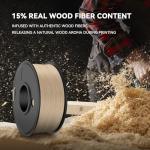 JAYO Wood PLA Filament Bundle - 1.75mm, 4 Rolls