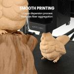 TECBEARS Walnut Wood PLA Filament, 1kg Spool