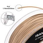iSANMATE PLA+ Wood Filament 1.75mm 1kg Spool