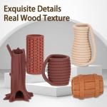Real Wood Fiber 3D Printer Filament Bundle 1.75mm