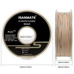 iSANMATE PLA+ Wood Filament 1.75mm 1kg Spool
