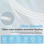 Clear PTFE Tube for 1.75mm Filament - 5M
