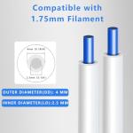 16.4ft PTFE Teflon Tube for 3D Printing
