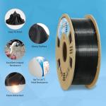OVERTURE Professional FDM Filament 1kg - Black