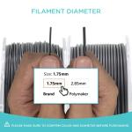 Polymaker Clear Polycarbonate 1.75mm Filament 1kg