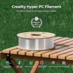 Clear Polycarbonate 1.75mm Hyper PC Filament 1kg
