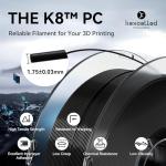 Kexcelled 1.75mm Black Polycarbonate 3D Filament