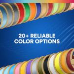 OVERTURE Black PLA Plus Filament 1.75mm 1kg