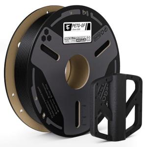 ELEGOO 1.75mm Black Glass Fiber PETG Filament