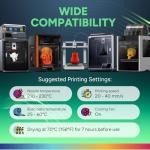 OVERTURE 1.75mm TPU Flexible 3D Printer Filament