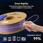 JUSTMAKER TPU 64D Flexible 3D Printer Filament